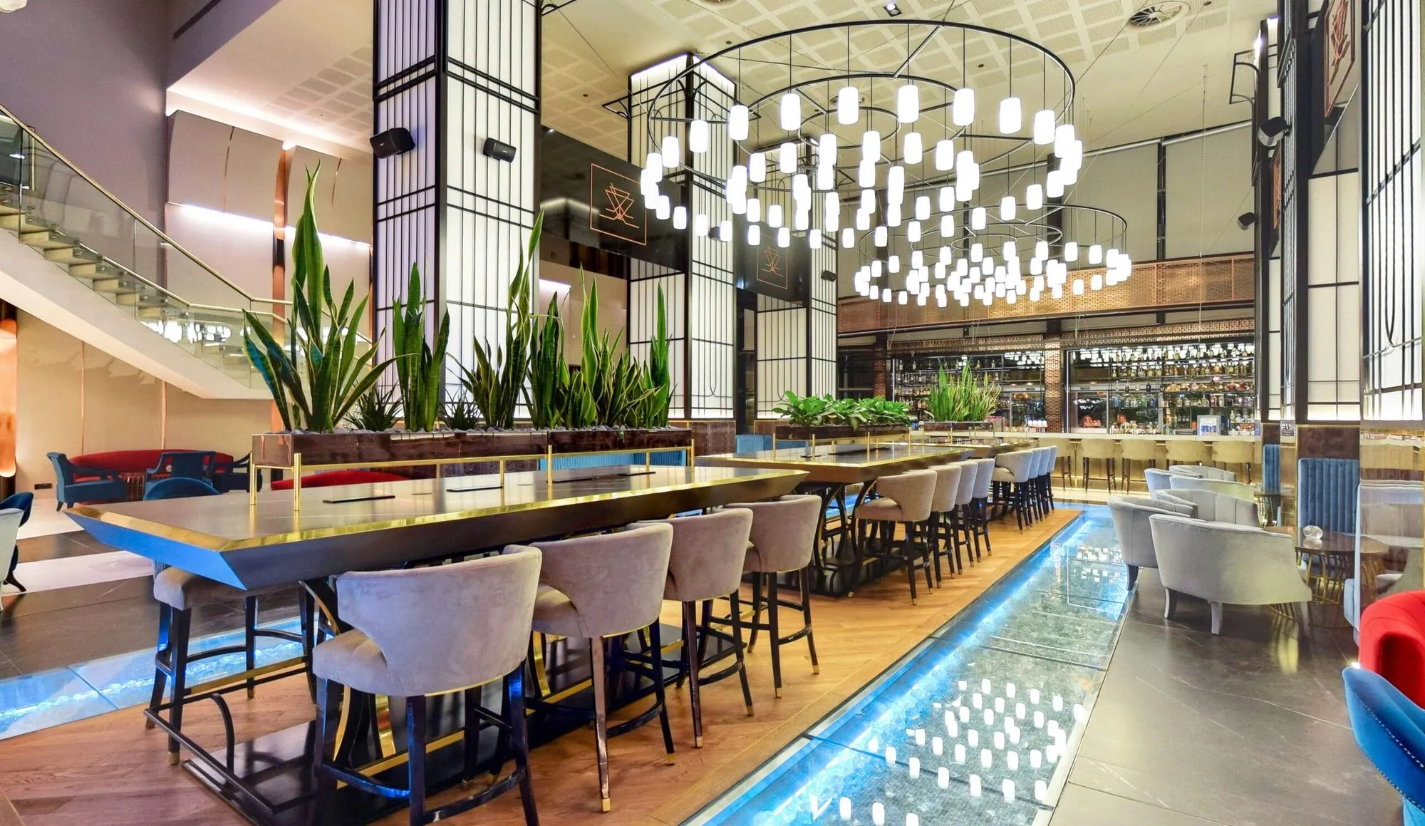 Iluminat Radisson Blu Hotel București - vedere generală