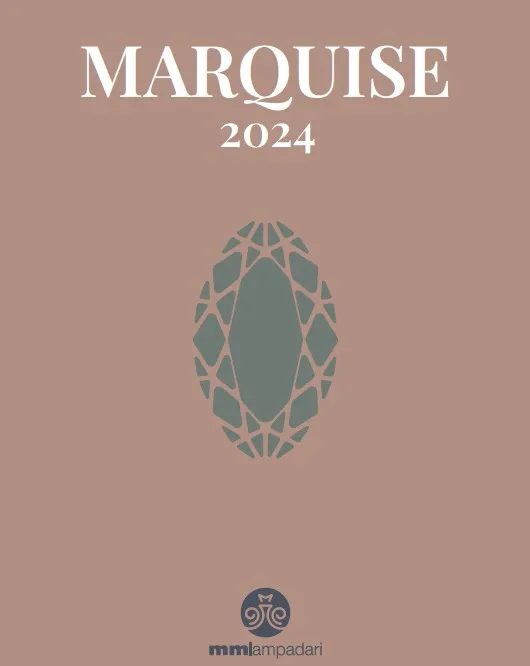 Coperta catalogului MM Lampadari MARQUISE 2024 - Eleganță și Artizanat